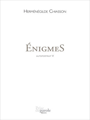 cover image of ÉnigmeS